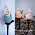 Courtyard Resin Lamp Rabbit Shaped